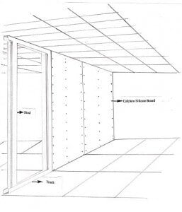 Calcium Silicate Board Drawing