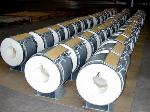 calcium silicate pipe supportings